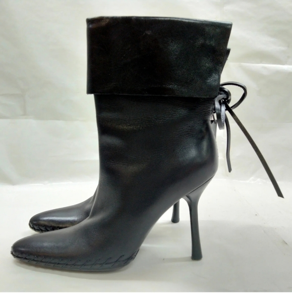 GUCCI BOOTS WOMEN BLACK LEATHER (CALF) - Picture 3 of 12